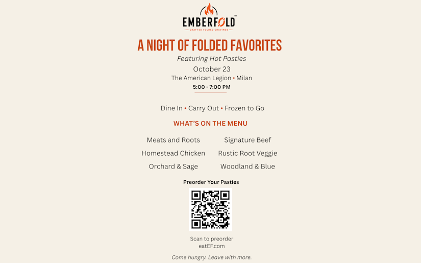 A night of folded favorites